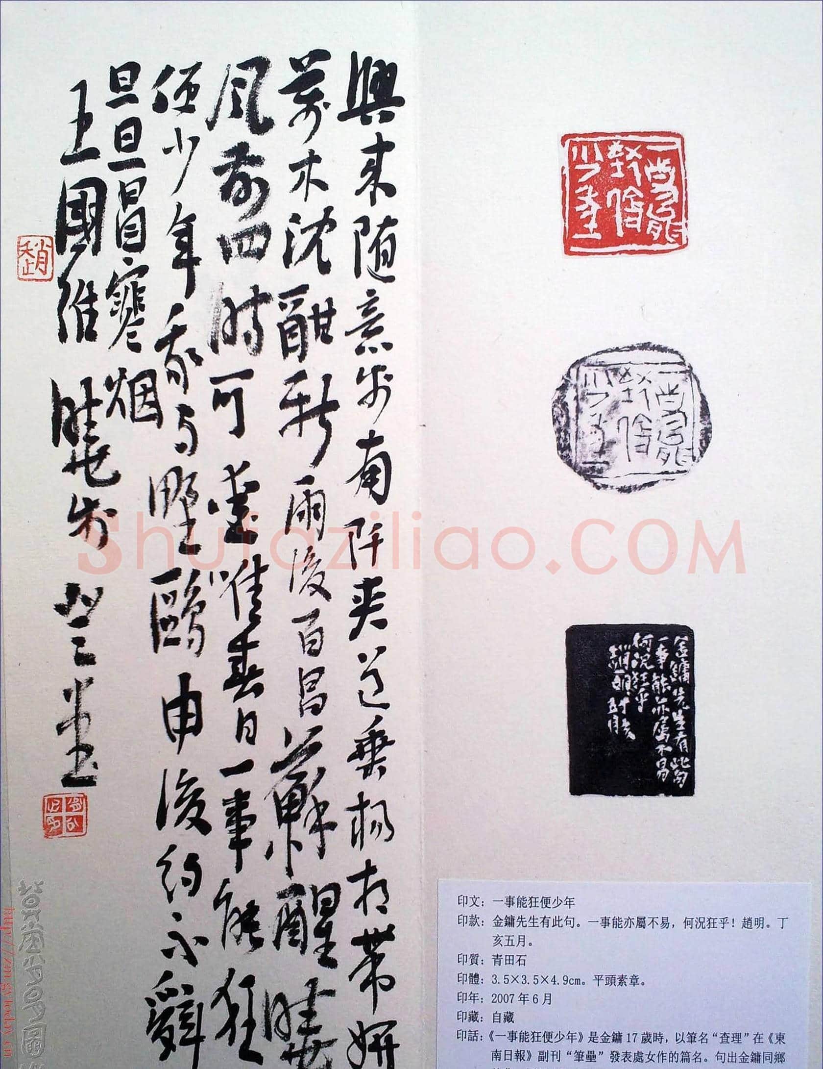 赵明书法篆刻欣赏白文古玺精选寅集 | 篆刻作品鉴赏