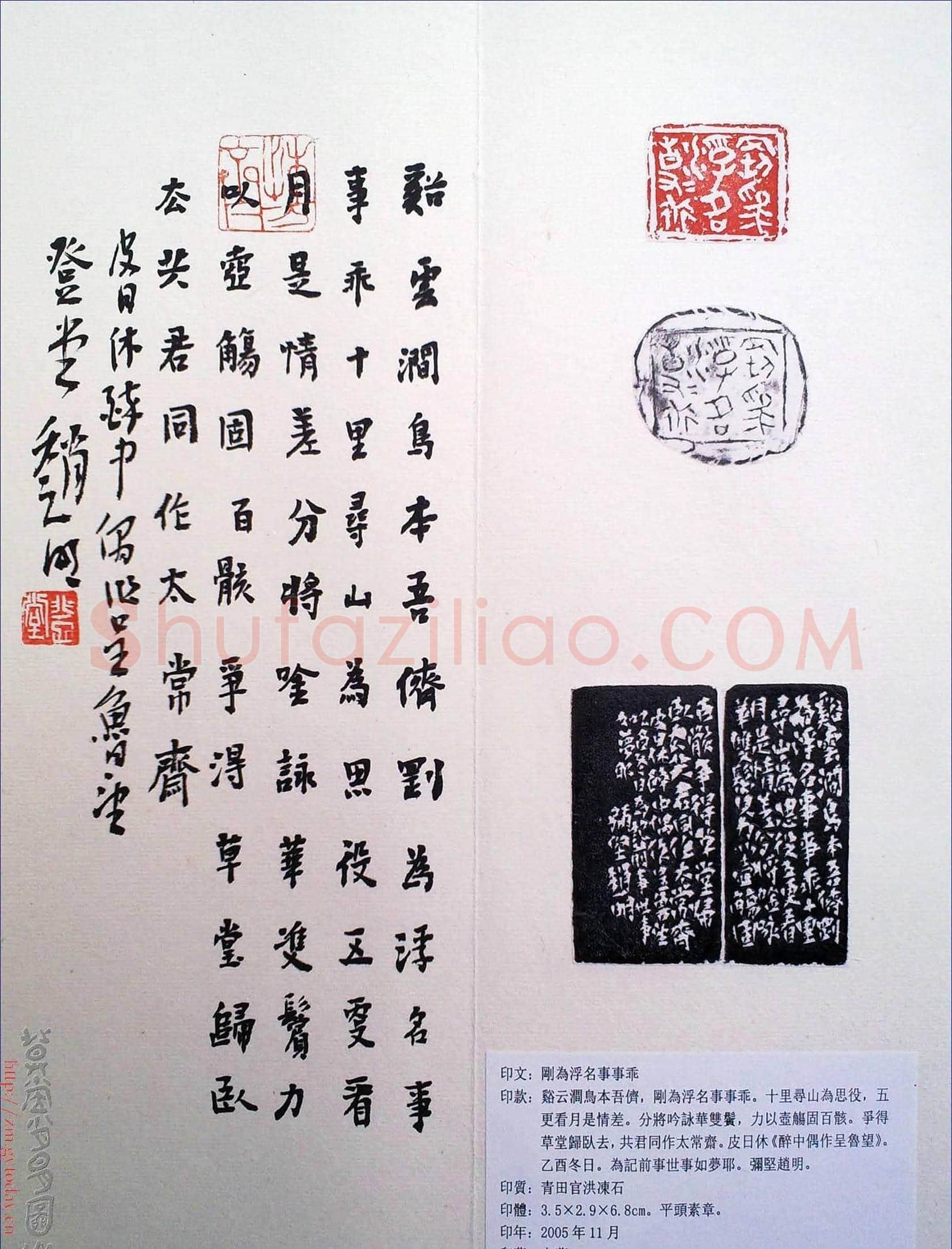 赵明书法篆刻欣赏白文古玺精选寅集 | 篆刻作品鉴赏