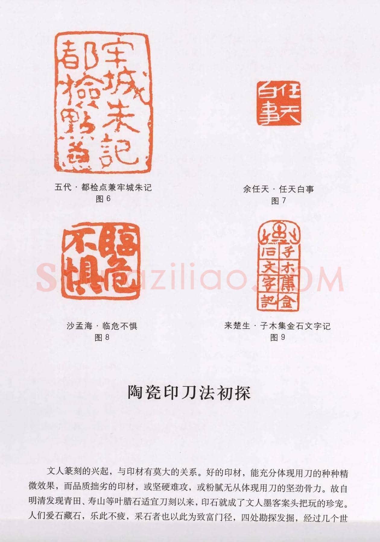 篆刻技法丛书《篆刻刀法百讲》 | 篆刻作品欣赏