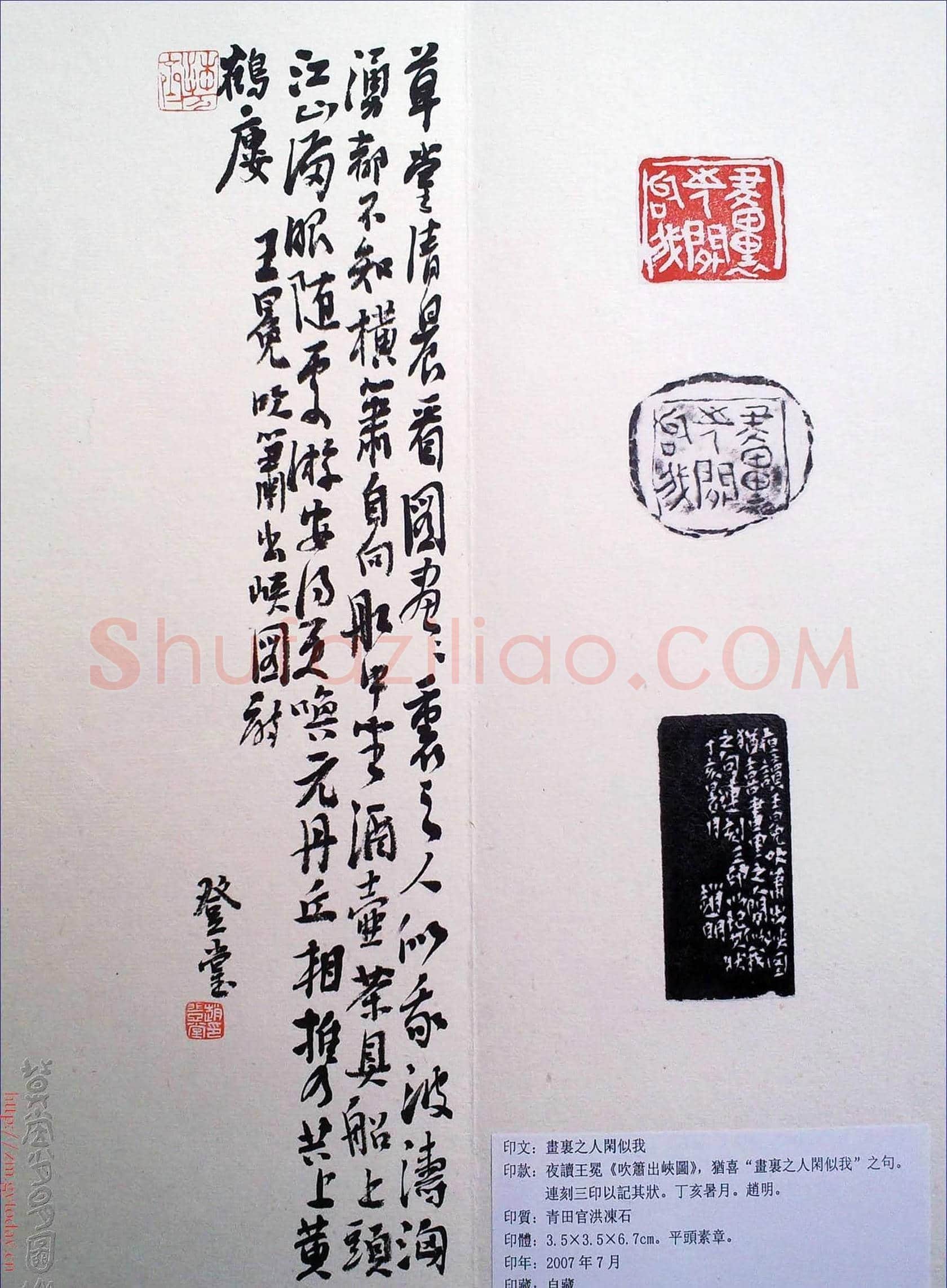 赵明书法篆刻欣赏白文古玺精选寅集 | 篆刻作品鉴赏