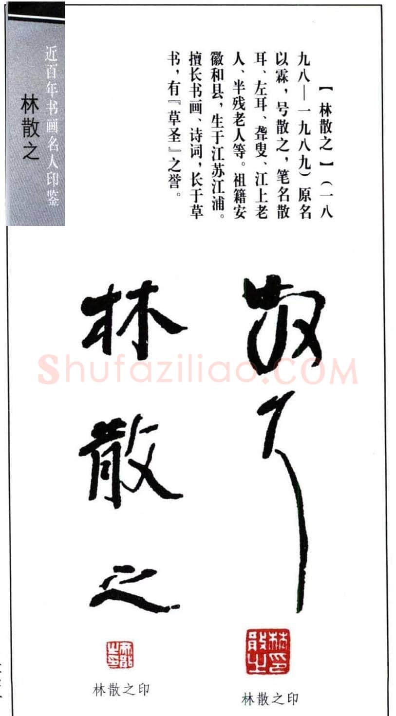 著名书法家林散之印鉴欣赏 | 篆刻作品鉴赏