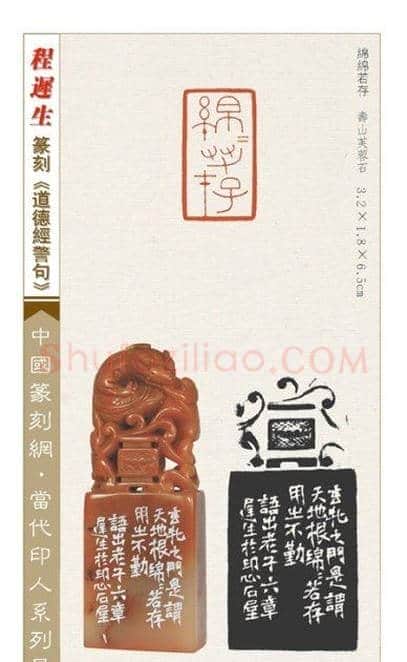 程迟生篆刻作品道德经警句 | 篆刻作品鉴赏