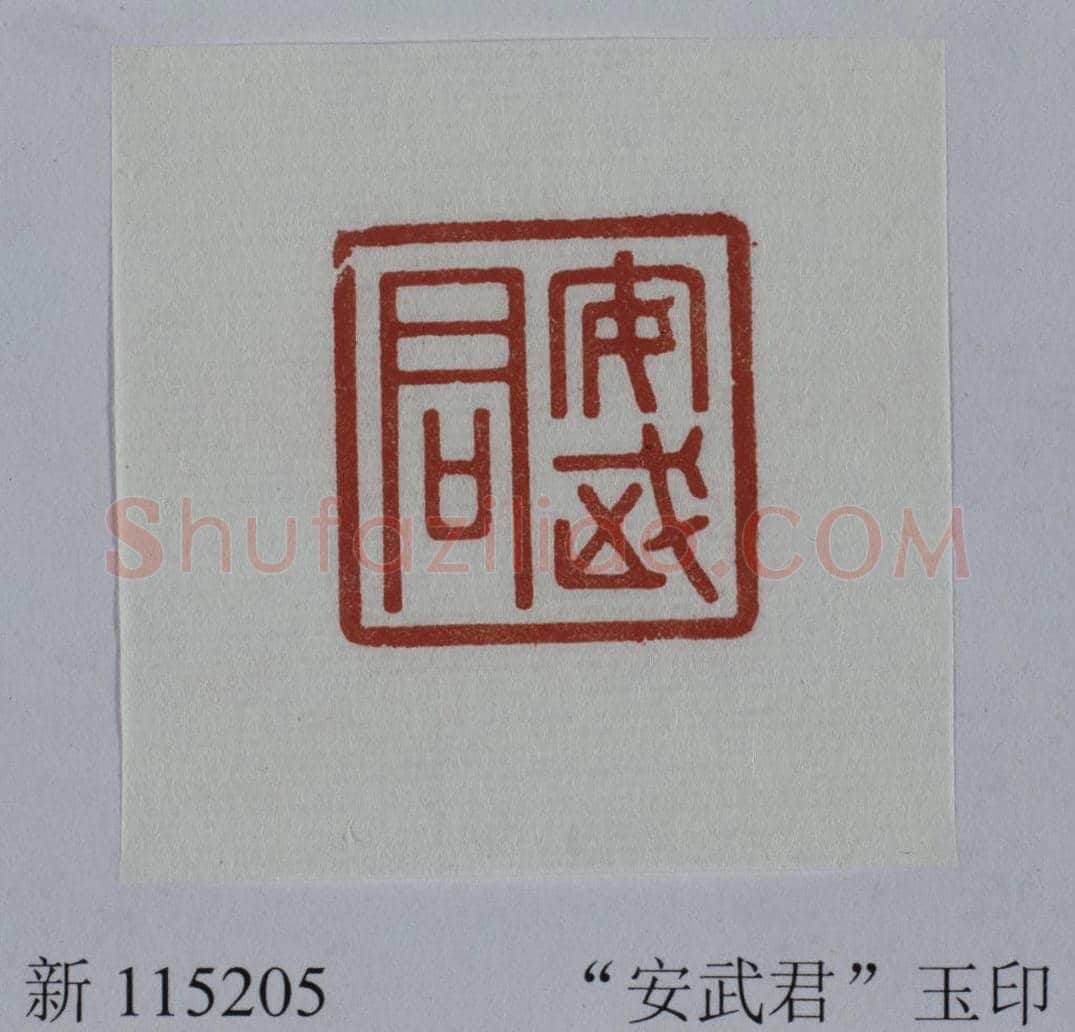 青玉辟邪钮“安武君”印 | 故宫玺印类藏品