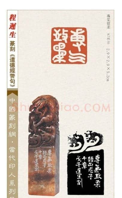 程迟生篆刻作品道德经警句 | 篆刻作品鉴赏