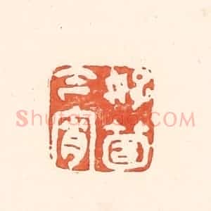 清代 王俊辑 印谱《好个今宵》篆刻印章作品图片欣赏