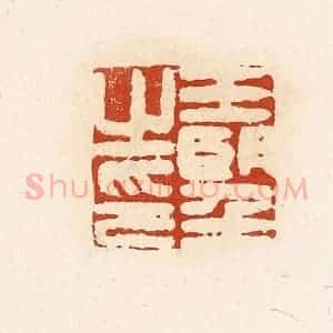 清代 高庆龄、高嘉钰辑 印谱《王望之印》篆刻印章作品图片欣赏
