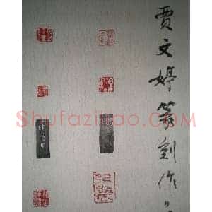 贾文婷篆刻作品