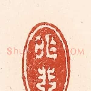 清代 陆廷槐辑 印谱《昨非》篆刻印章作品图片欣赏