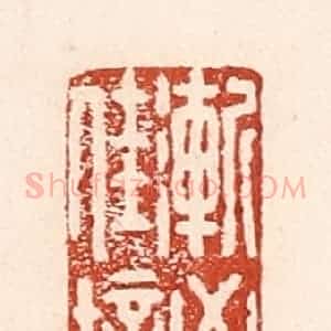 清代 陆廷槐辑 印谱《渐至佳境》篆刻印章作品图片欣赏