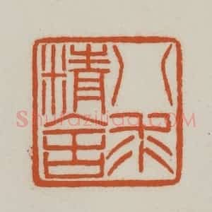 清代 赵之谦篆刻 印谱《八求精舍》篆刻印章作品图片欣赏