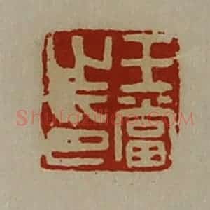 清代 陈介祺藏并辑 印谱《王当之印》篆刻印章作品图片欣赏
