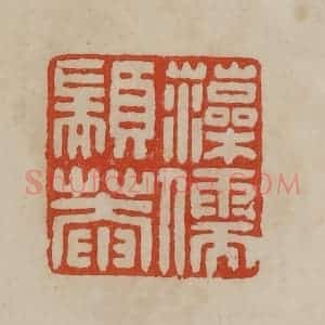 清代 曹载奎辑 印谱《藻儒颛庵》篆刻印章作品图片欣赏